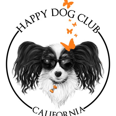 LILY-Happy dog Club (t-shirt design)