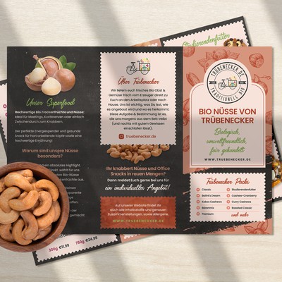 Nut Trifold Brochure