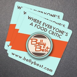 Logo design for BellyBest by witchyu