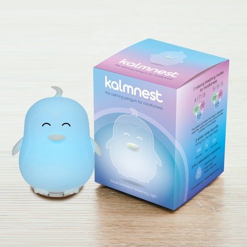 kalmnest - Logo design and packaging