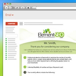 Logo design for Element SEO by Pixelp