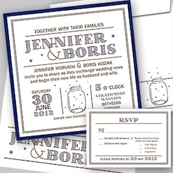 Logo design for Jenn and Boris by lu_24