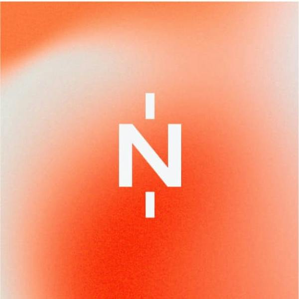 Logo design with an animated letter N for the brand: 'Nordnorks Finans'
