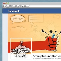 Logo design for Schimpfen und Fluchen by andreicantea